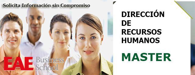 Master en direcci&oacute;n de recursos humanos