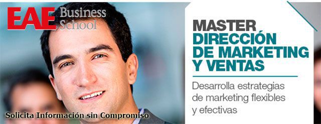 Master en direcci&oacute;n de marketing y ventas