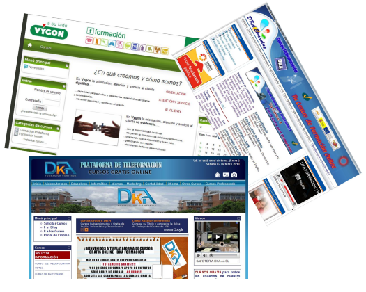 Alquiler e instalacion de plataformas de teleformacion